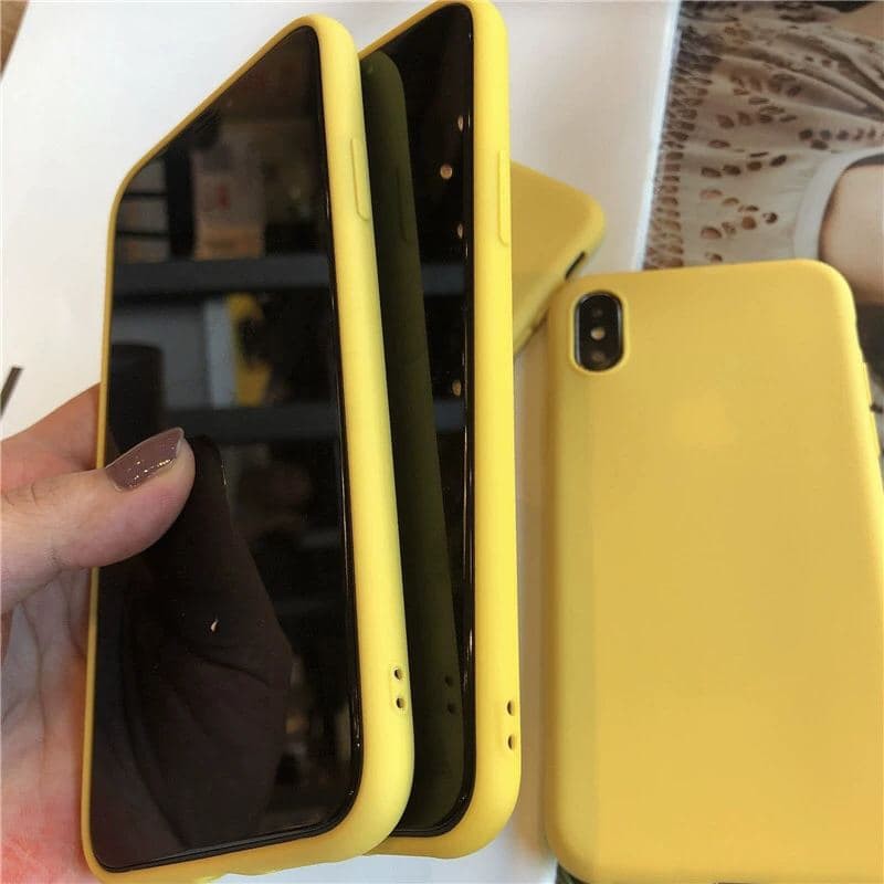 Ốp lưng Samsung Galaxy Note 10 Plus,Note 10,Note 8,Note 9,Note 5,S10,S10 Plus,S9 Plus,S9,S8,S8 Plus,S7 Edge,S7 Dẻo vàng-SSN50