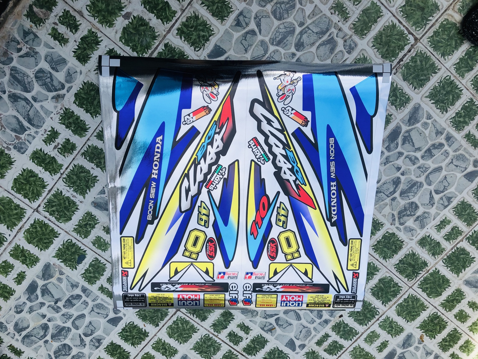 Tem rời wave Class đời đầu Crom