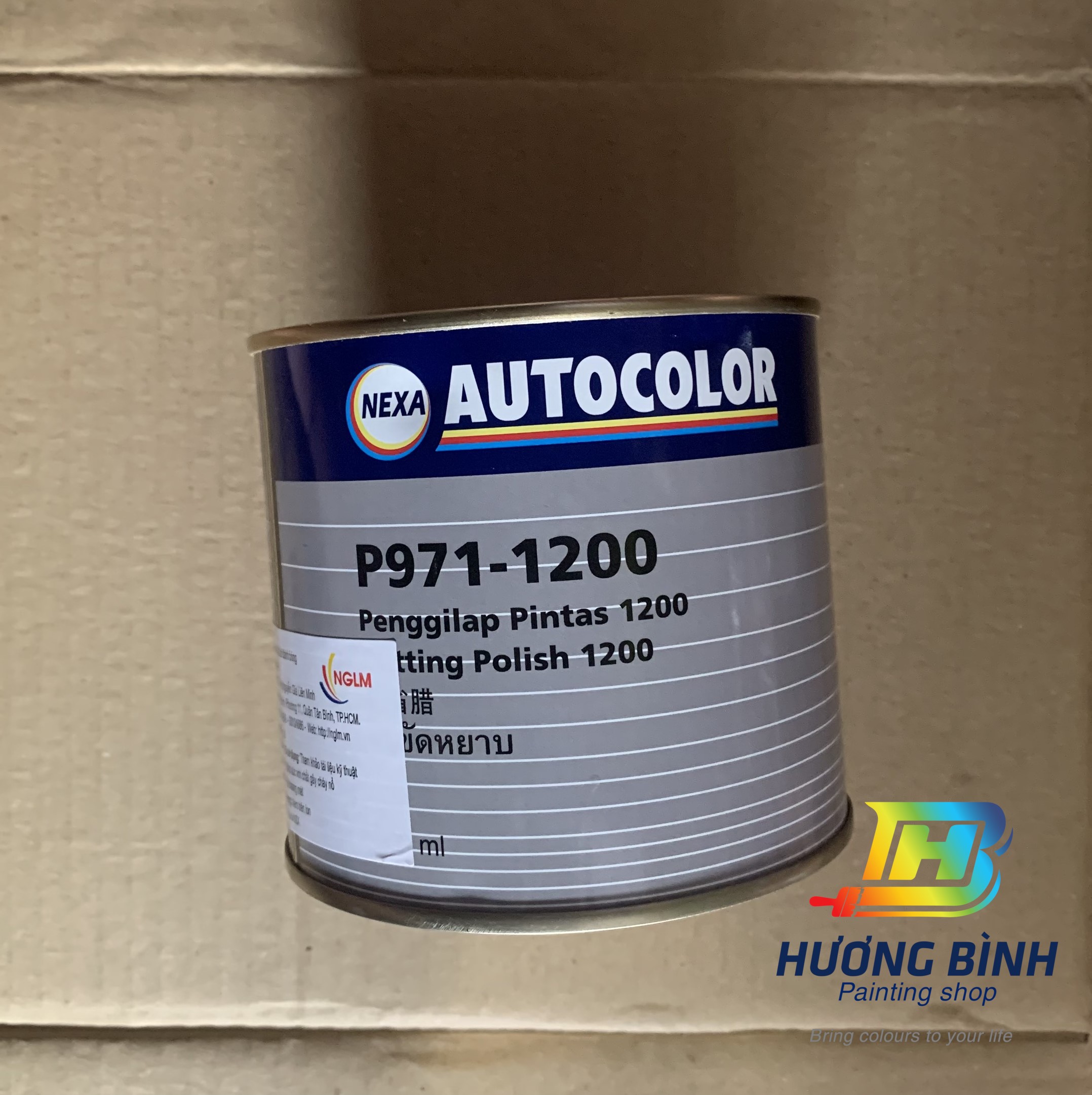 AUTOCOLOR P971 - 1200 - Bát phá đánh bóng bước 2 (đánh bóng, xoá vết xước) (500ml)