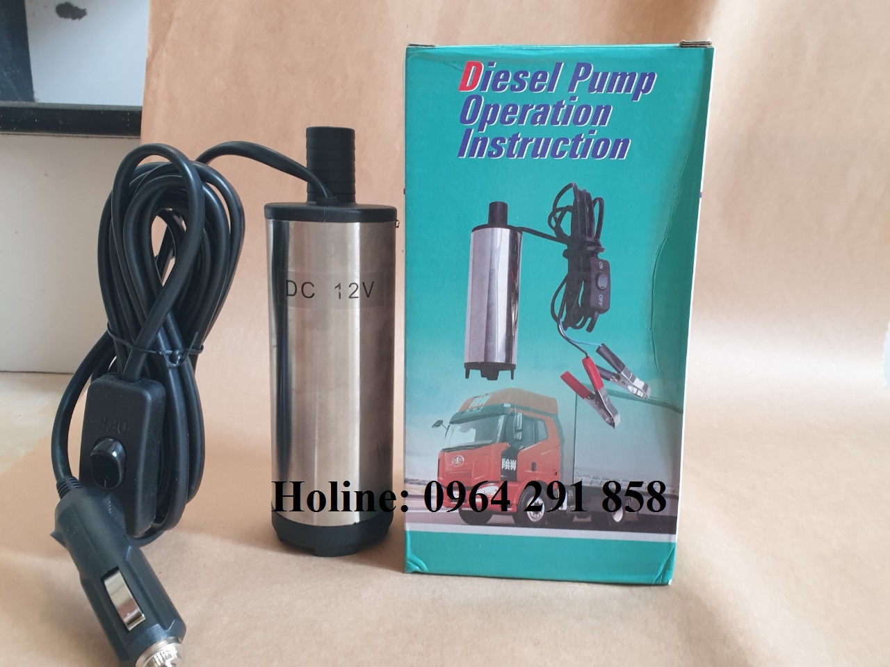 Máy bơm chìm 12v