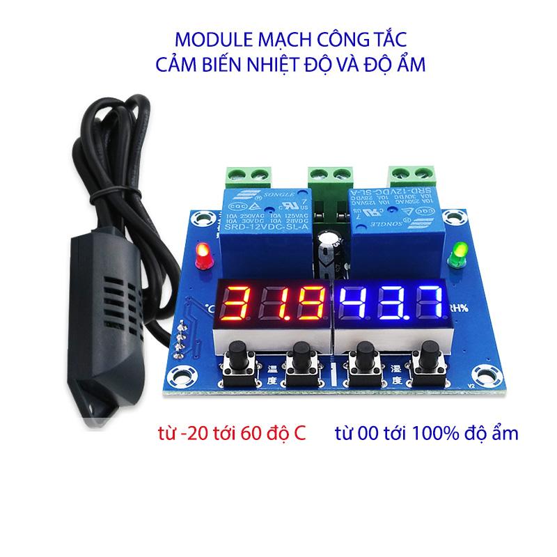 Công tắc cảm biến độ ẩm và nhiệt độ 2 trong 1 M452 với đầu cảm biến rời