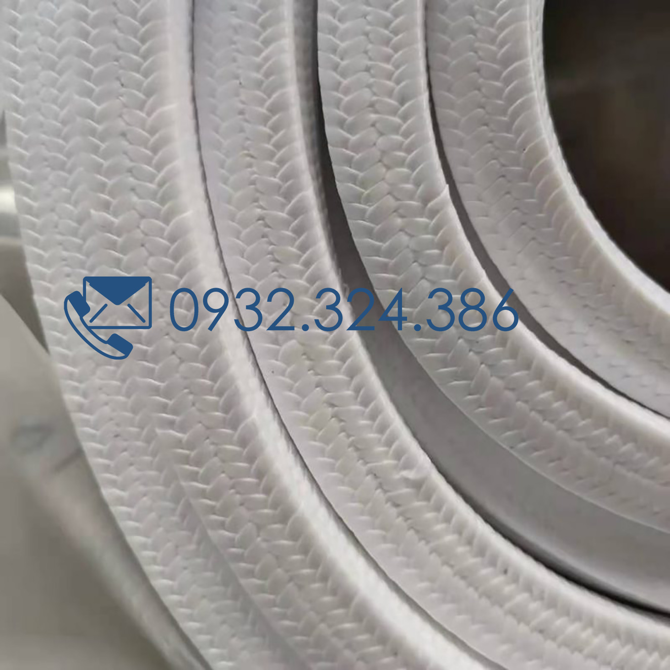 DÂY TEFLON (DÂY, SỢI TẾT CHÈN TEFLON) kích thước vuông 6x6