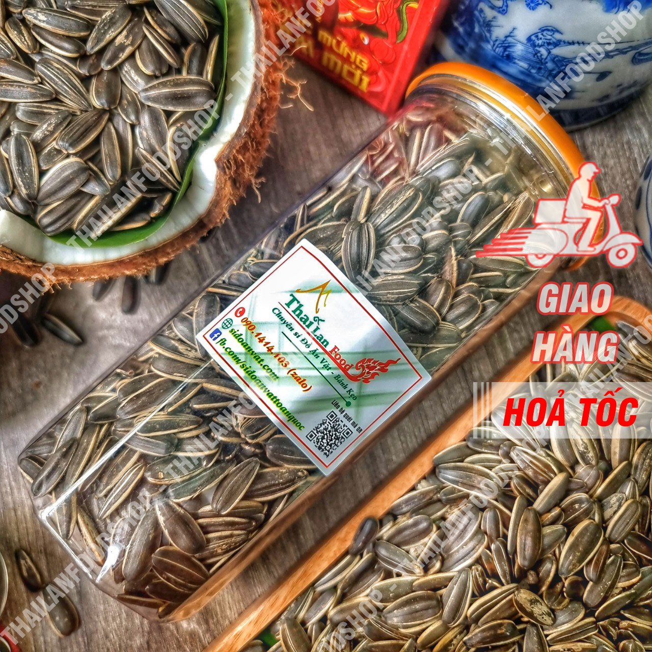 Hạt Hướng Dương Duy Ký Túi 1kg