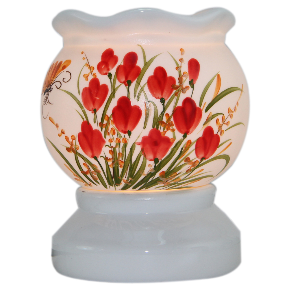 Đèn xông tinh dầu Bát Tràng size 15x10cm