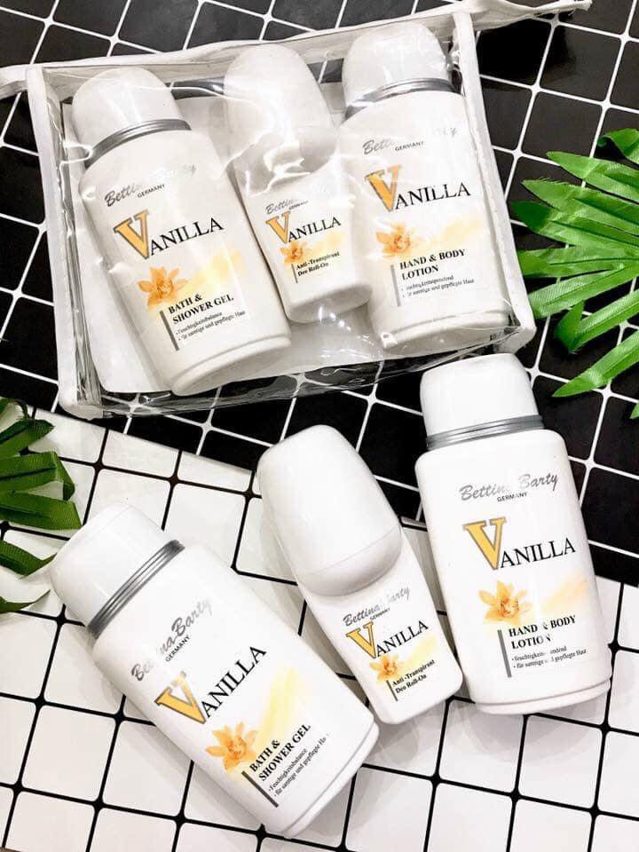 Sữa Tắm Và Sữa Dưỡng Thể Vanilla 500Ml Đức