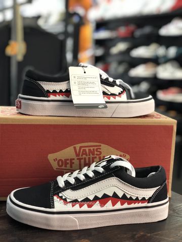 [FULL BOX + TẶNG TẨY GIÀY] GIÀY SNEAKER NAM NỮ #VANS CÁ MẬP