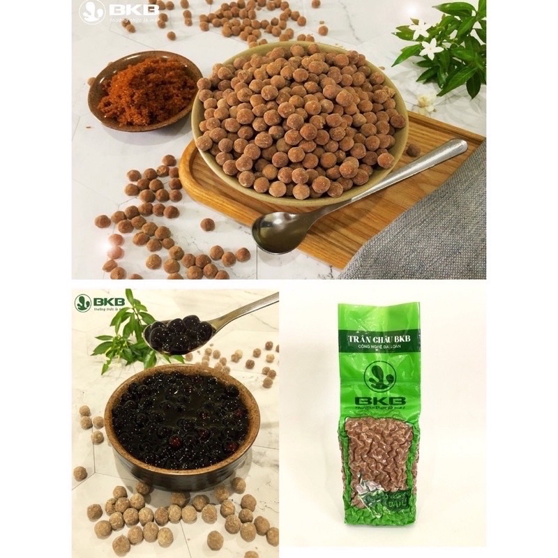 Trân châu đen BKB 1kg,Trân châu đen dai dẻo
