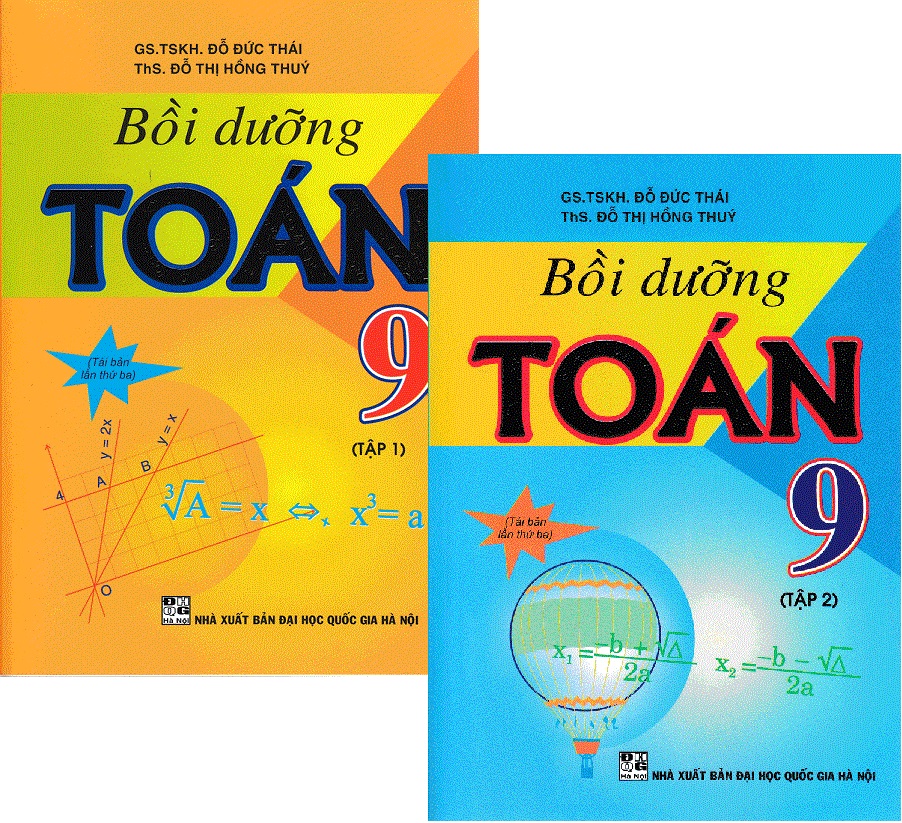 Bồi Dưỡng Toán 9 (Tập 1 + Tập 2)