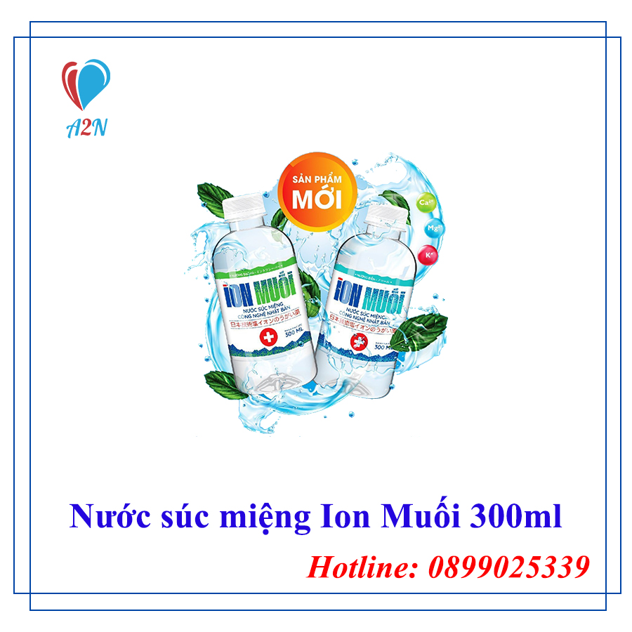 [HCM] Nước Súc Miệng Ion Muối Fujiwa