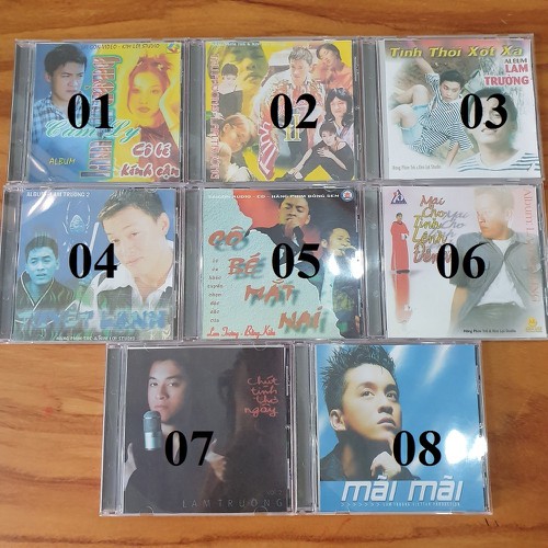 [MDCD] Đĩa CD Lam Trường - Khách tự chọn ALBUM - Mã số CD trong bài