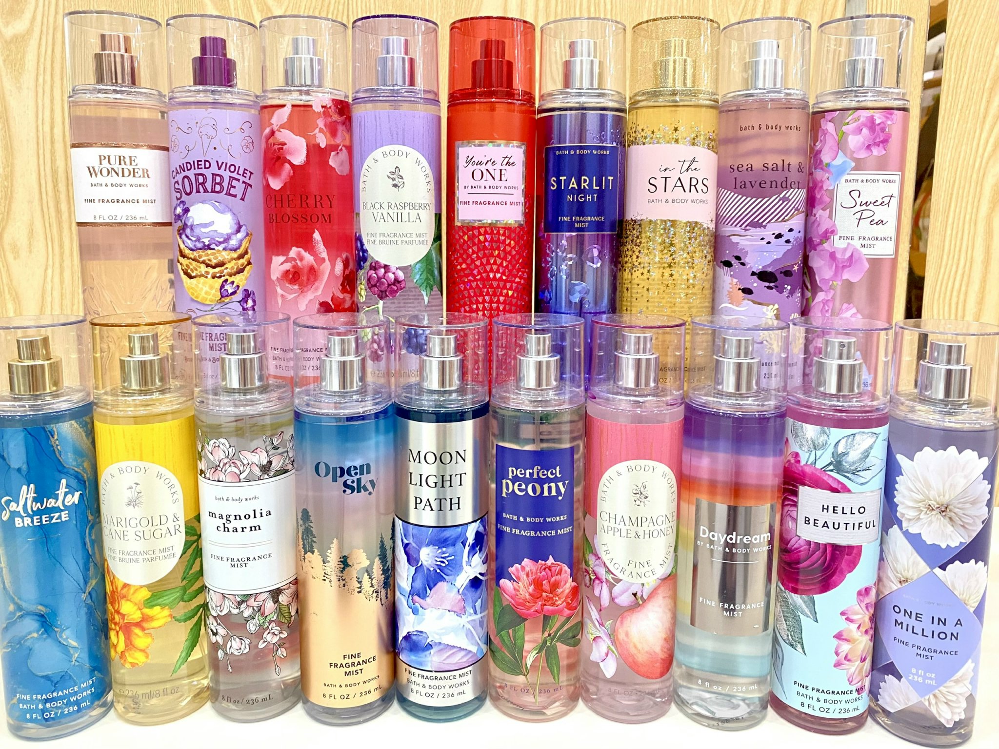 [Hàng Mỹ] Xịt thơm Hương nước hoa BATH & BODY WORKS 236ml