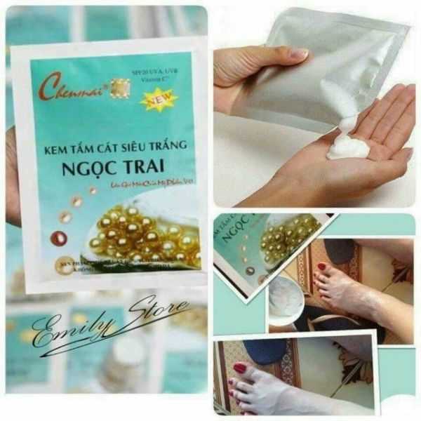 KEM TẮM TRẮNG CÁT SIÊU TRẮNG NGỌC TRAI