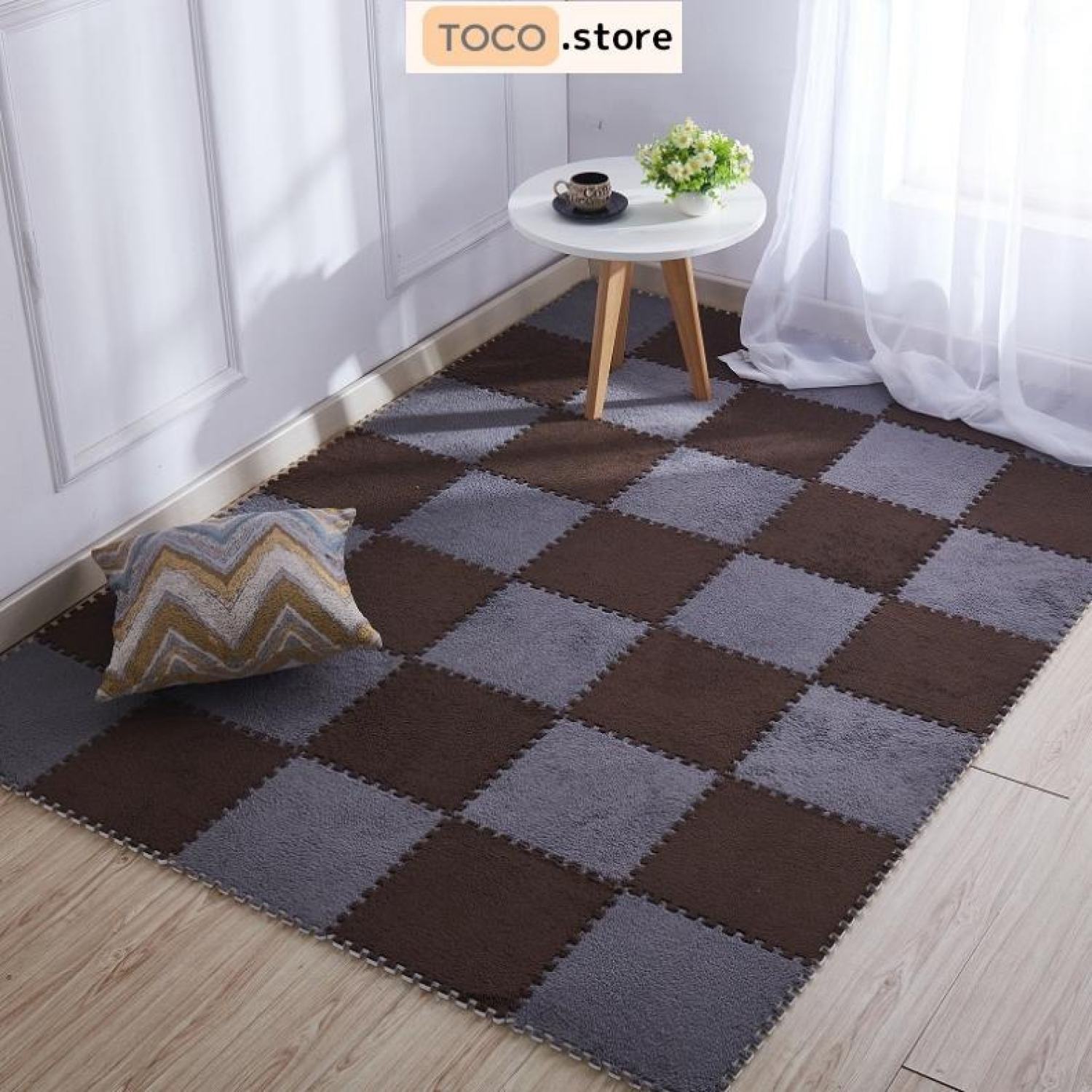 Thảm Xốp ɡhép Lông TOCO 30x30cm