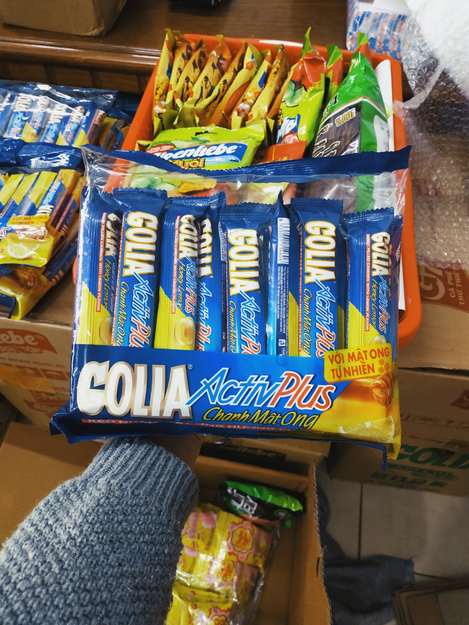 Kẹo Golia chanh mật ong mới siêu HOT