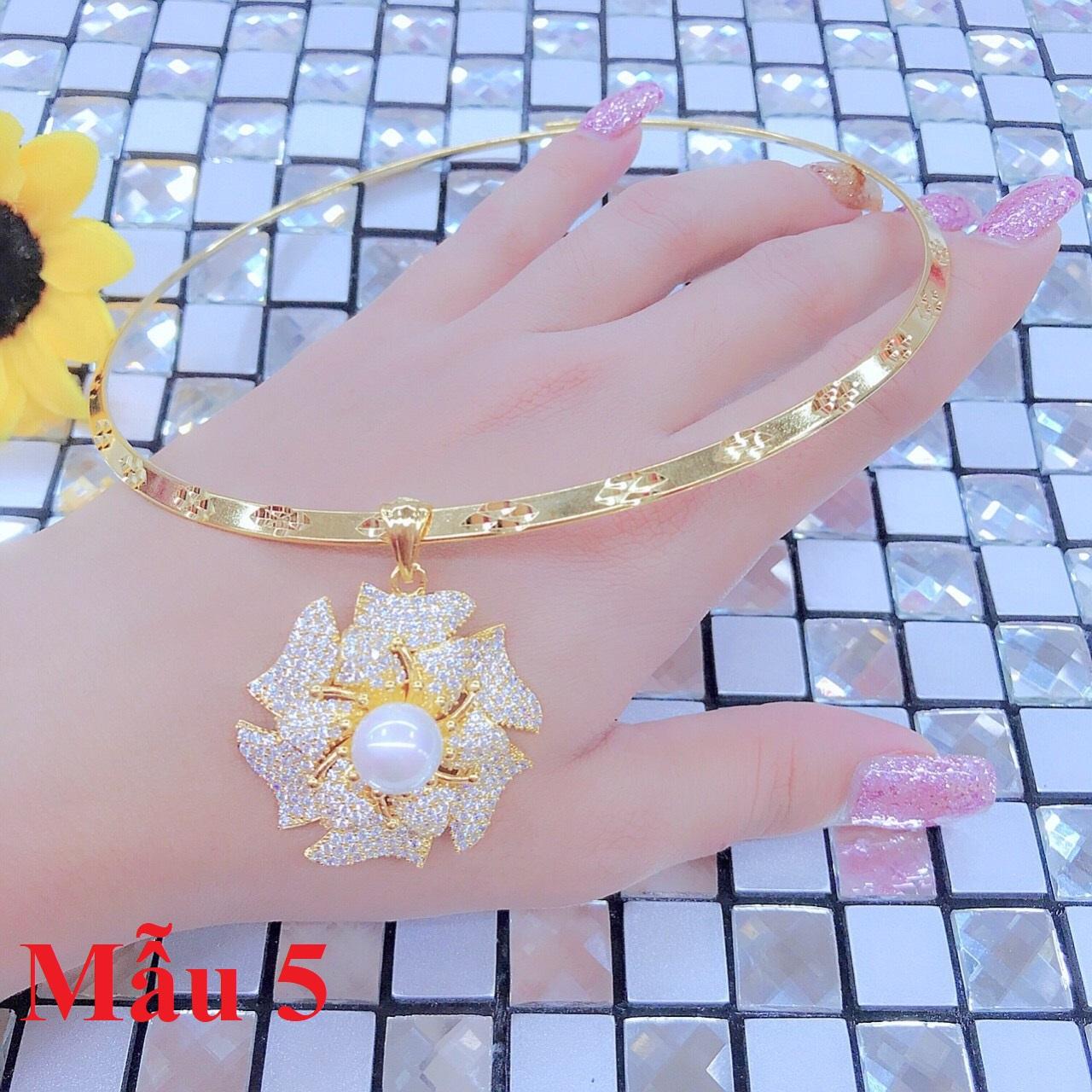 Kiềng Cổ Đẹp - Thời Trang A&E - Bền Đẹp - Không Ngứa - DC252308 181R - Sử Dụng Đi Tiệc Cực Sang Chảnh - [ dây chuyền vàng nữ, dây chuyền nữ, dây chuyền vàng nữ, mẫu dây chuyền đẹp cho nữ, vòng vàng, vòng vàng nữ, vòng vàng tây ]