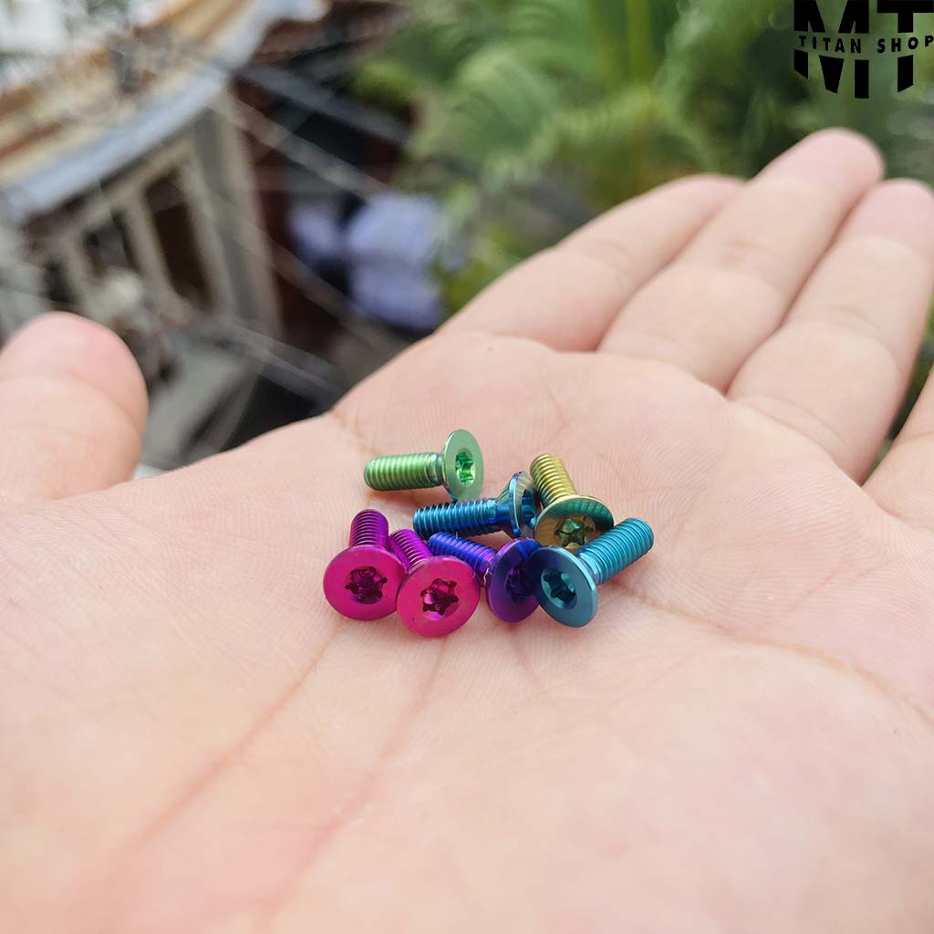 [HCM]ỐC Nắp Dầu Titan GR5 4li12 Dù Âm