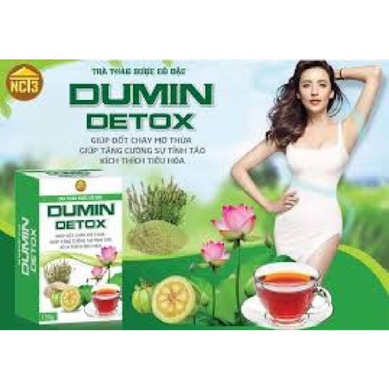 Trà Thảo Dược Detox Giảm Cân - Giúp Đốt Cháy Mỡ Thừa- Thanh Nhiệt - Thải Độc Gan