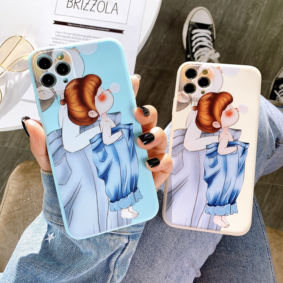 Ốp Lưng Silicon Bảo Vệ CAMERA Baby Cute !!!
