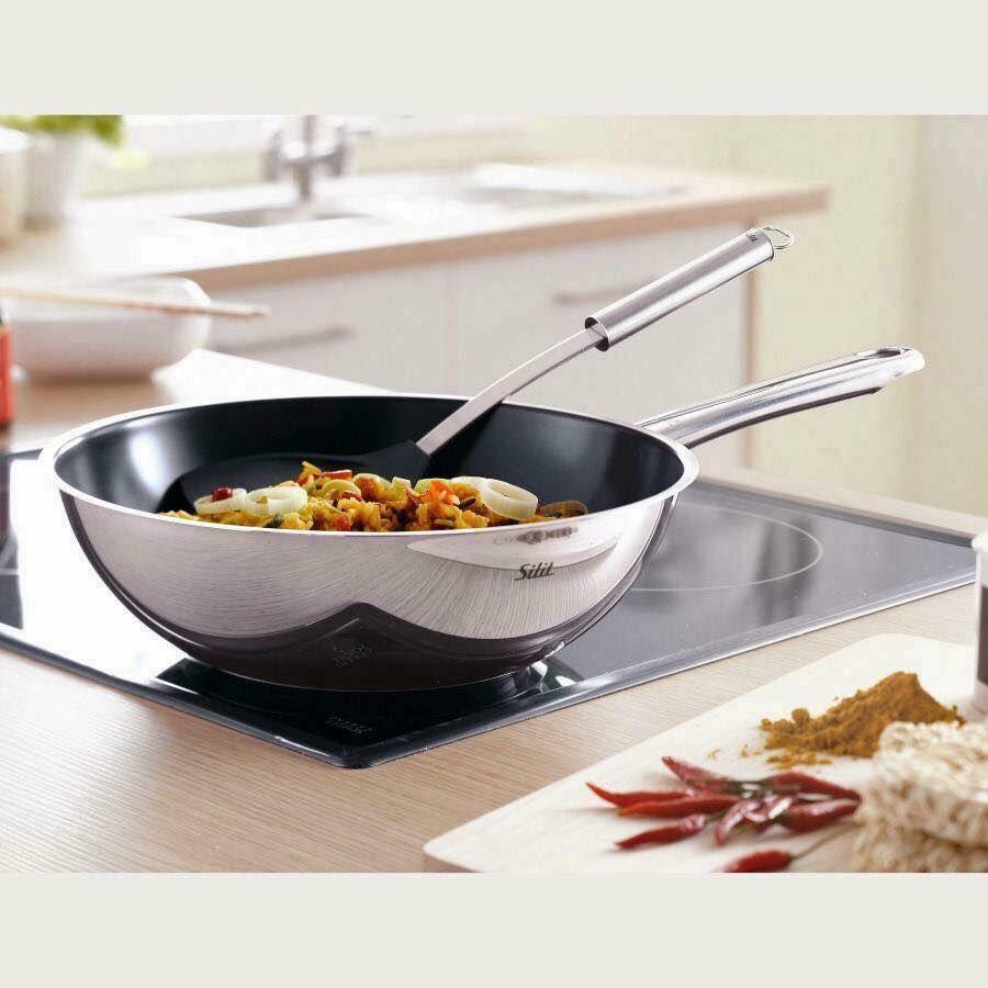 CHẢO XÀO SILIT WUHAN 28 CM, ĐUN TỪ