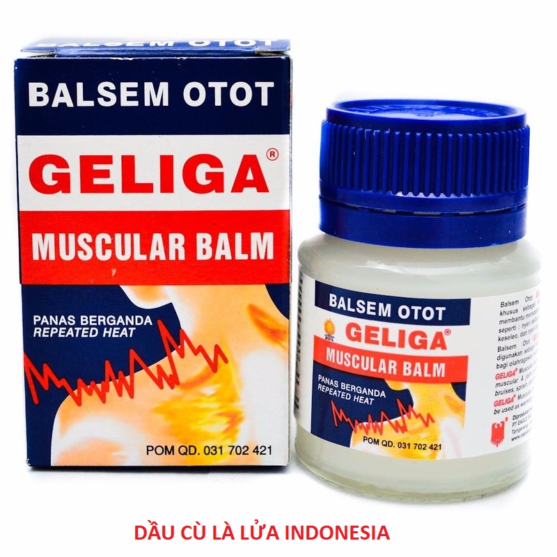 [HCM]Combo 5 chai Dầu Nóng Cù Là Lửa INDONESIA