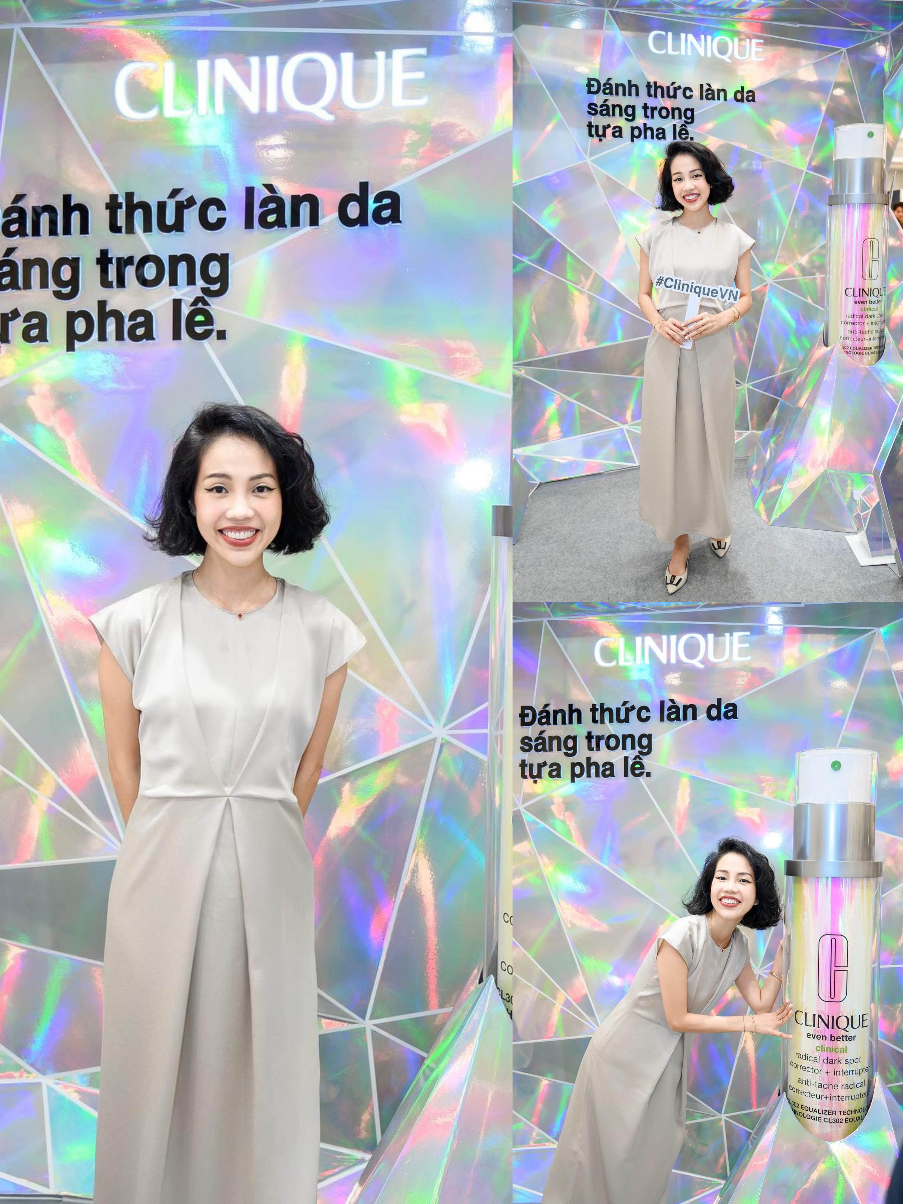 Đầm midi lụa tứ thân Mauve Midi dress