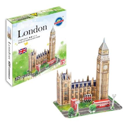 [HCM]Mô hình lắp ghép Cubic Fun - Tháp Đồng hồ Big Ben