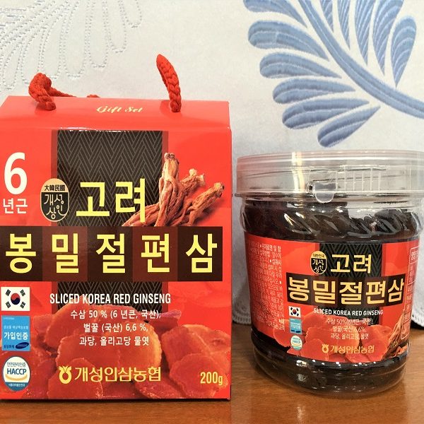 Sâm lát tẩm mật ong NONGHYUP 200g