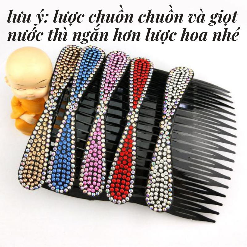 [MỚI] 1 Lược Cài Tóc Nữ Xinh Lấp Lánh