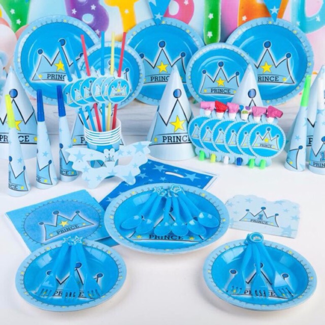 Set Bàn Tiệc Sinh Nhật Cho Bé Trai Theo Chủ Đề