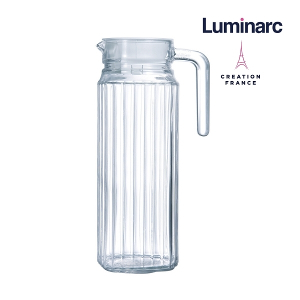 Bình Nước Thuỷ Tinh Luminarc Quadro 1.3L - LUQUL9918
