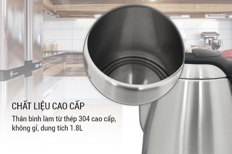 Ấm Đun Siêu Tốc Lock&Lock EJK148SLV (1.8L) - Hàng chính hãng