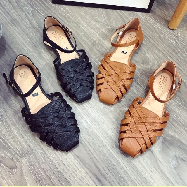 GIÀY SANDAL NỮ QUAI ĐAN RỌ 2023