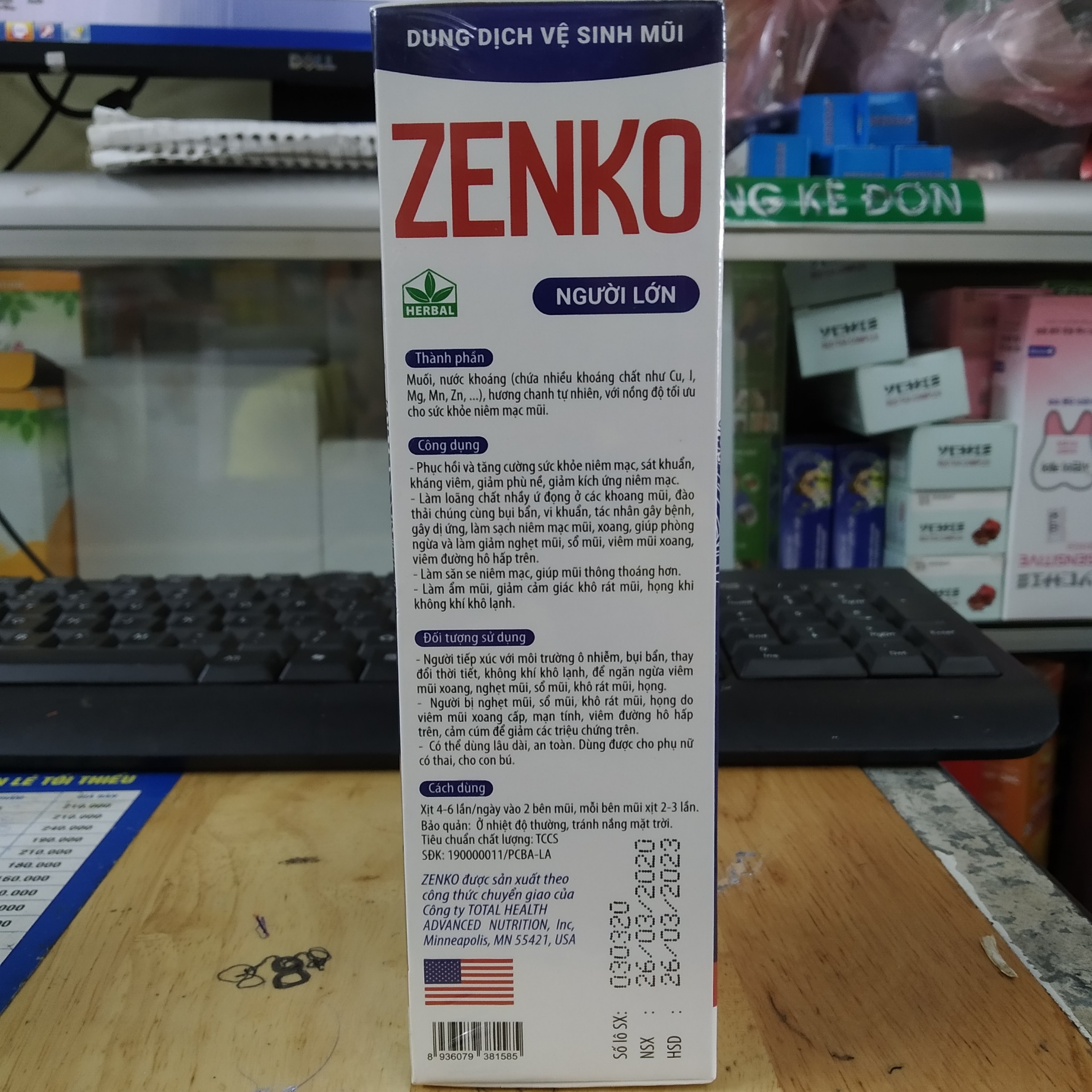 Dung dịch vệ sinh mũi ZENKO