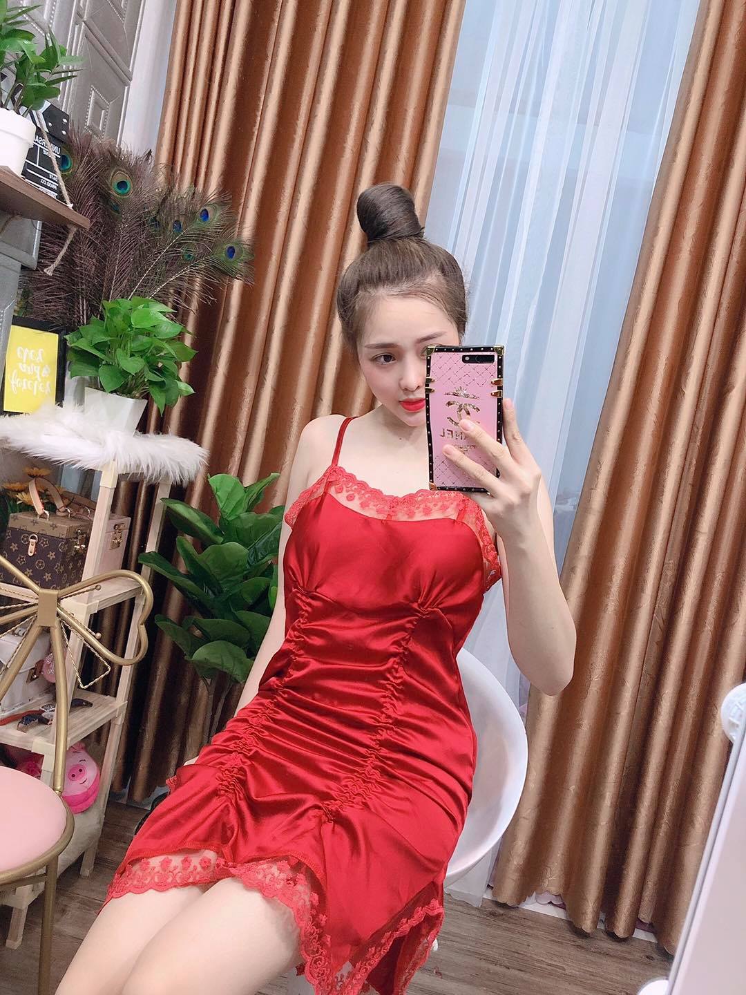 Đầm ngủ phi bóng sexy