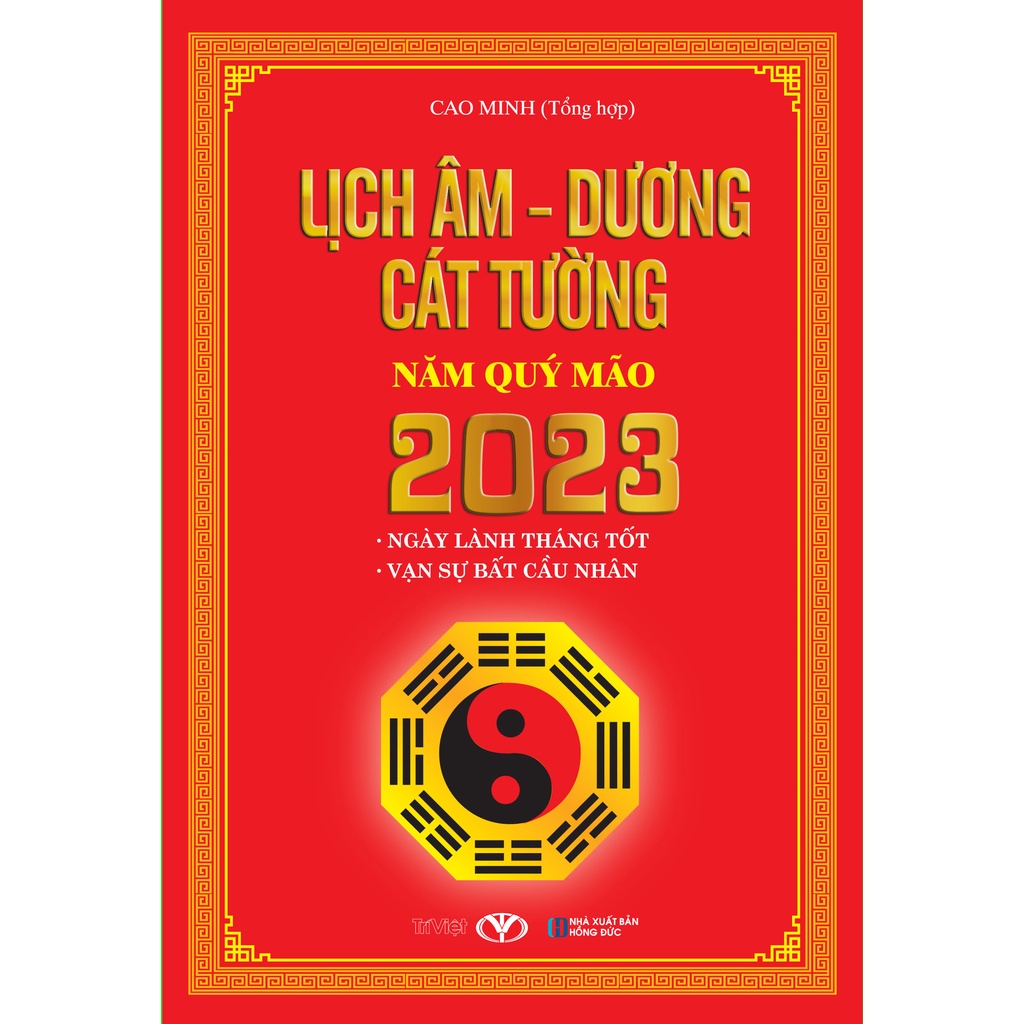 Trí Việt - Lịch Âm Dương Cát Tường Năm Quý Mão 2023