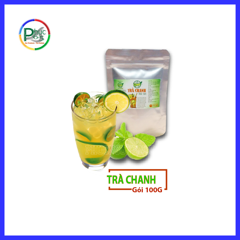 Trà chanh hòa tan tiện dụng-100g