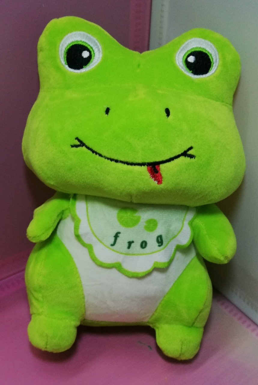 GẤU BÔNG CHÚ ẾCH MÀU XANH