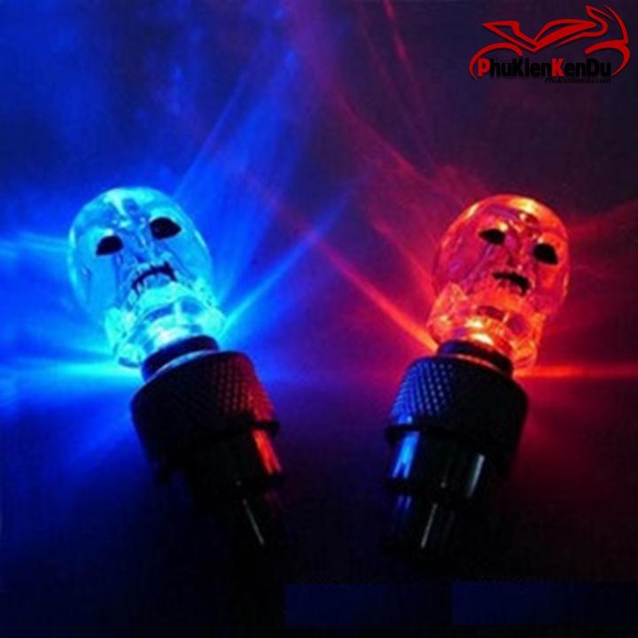 Đèn led gắn van xe một cặp