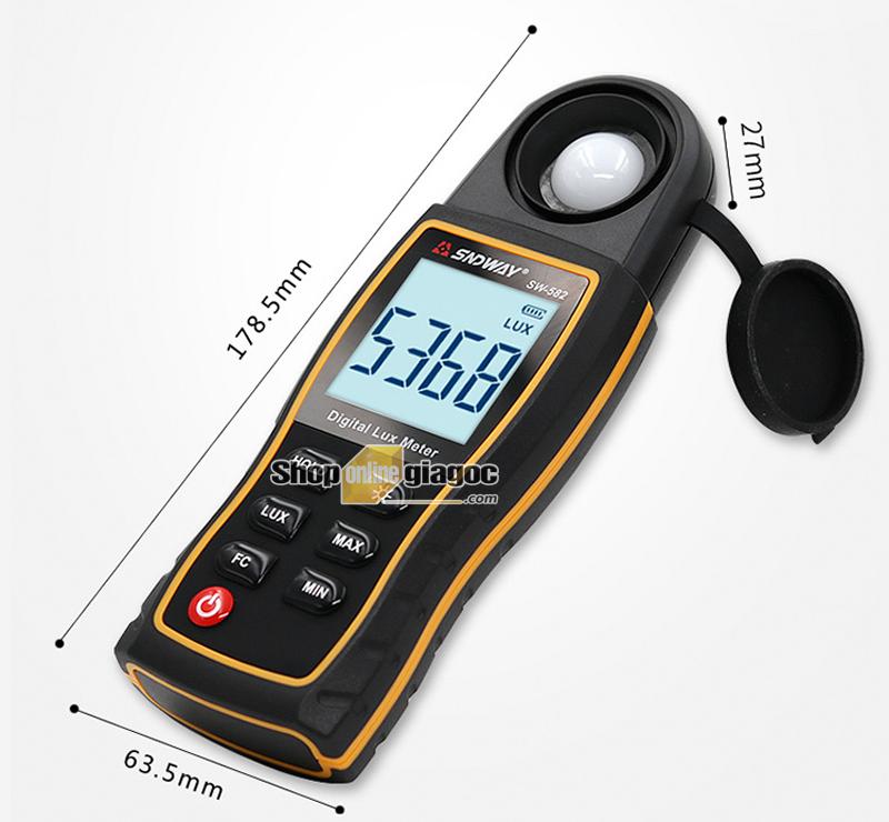 MÁY ĐO CƯỜNG ĐỘ ÁNH SÁNG SNDWAY SW582