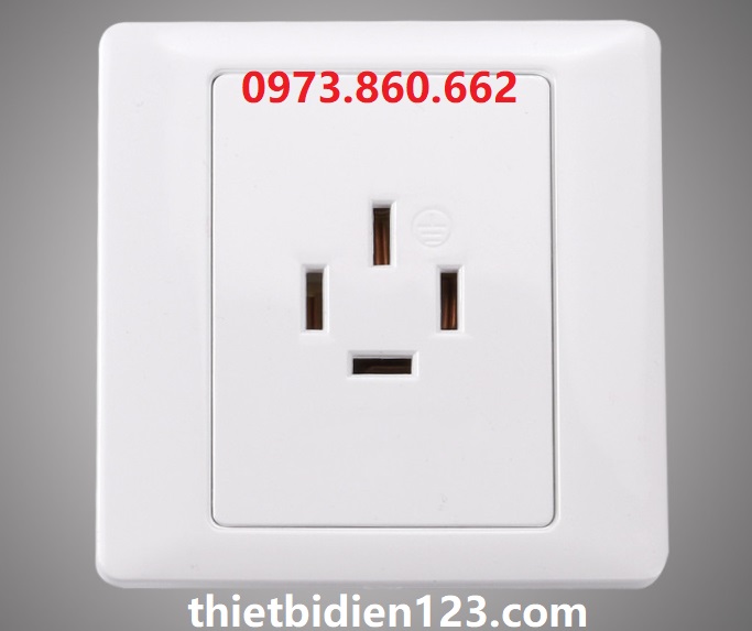 Ổ cắm 3 pha 16A 25A chân dẹp kiểu tiêu chuẩn 86 - ổ cắm phích cắm 3 pha 4 chân dẹp