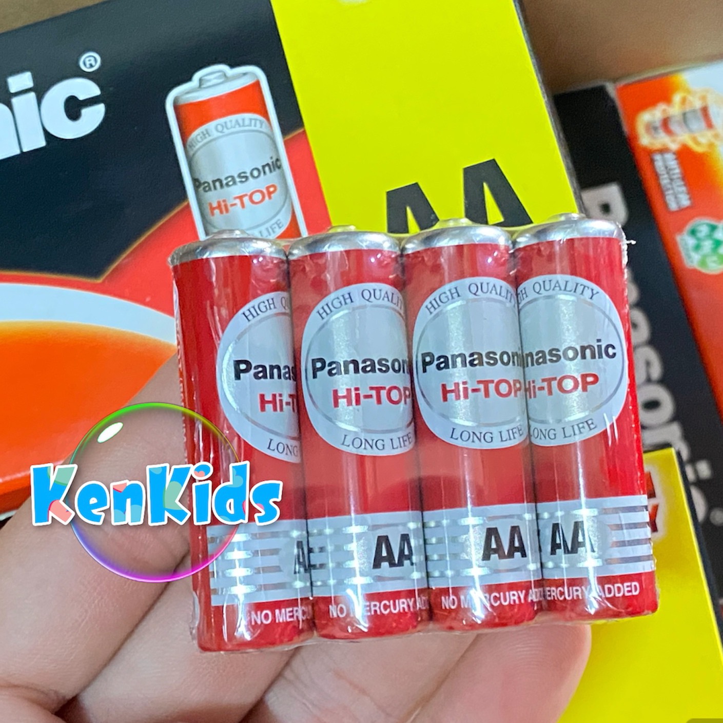 Combo 4 viên pin tiểu đồng hồ aa 1.5v
