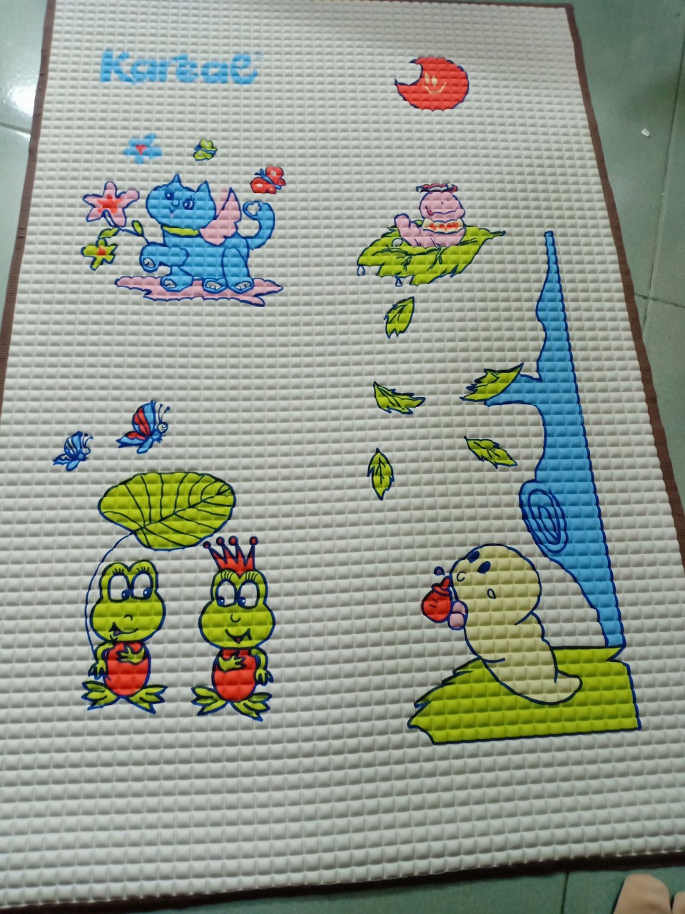 NỆM LÓT CAO SU THOÁNG KHÍ CHO BÉ