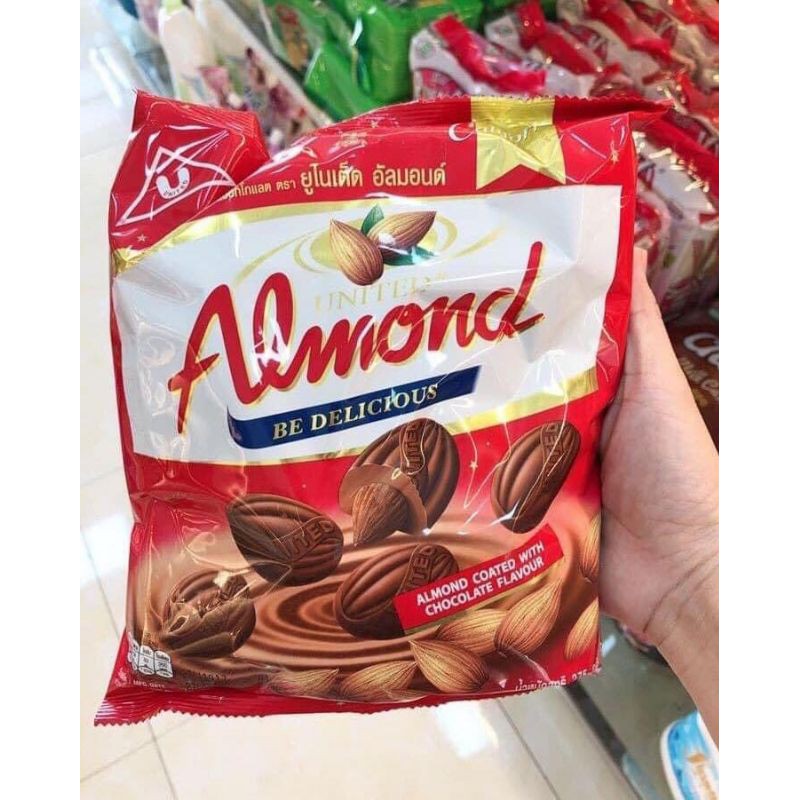 Kẹo SOCOLA ALMOND KẸO SOCOLA HẠNH NHÂN THÁI LAN