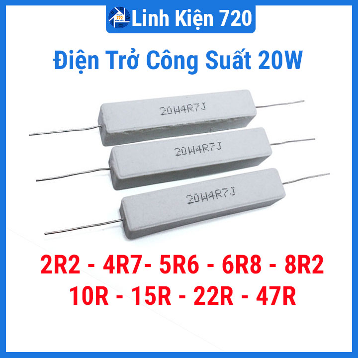Điện trở công suất 20w sai số 5%