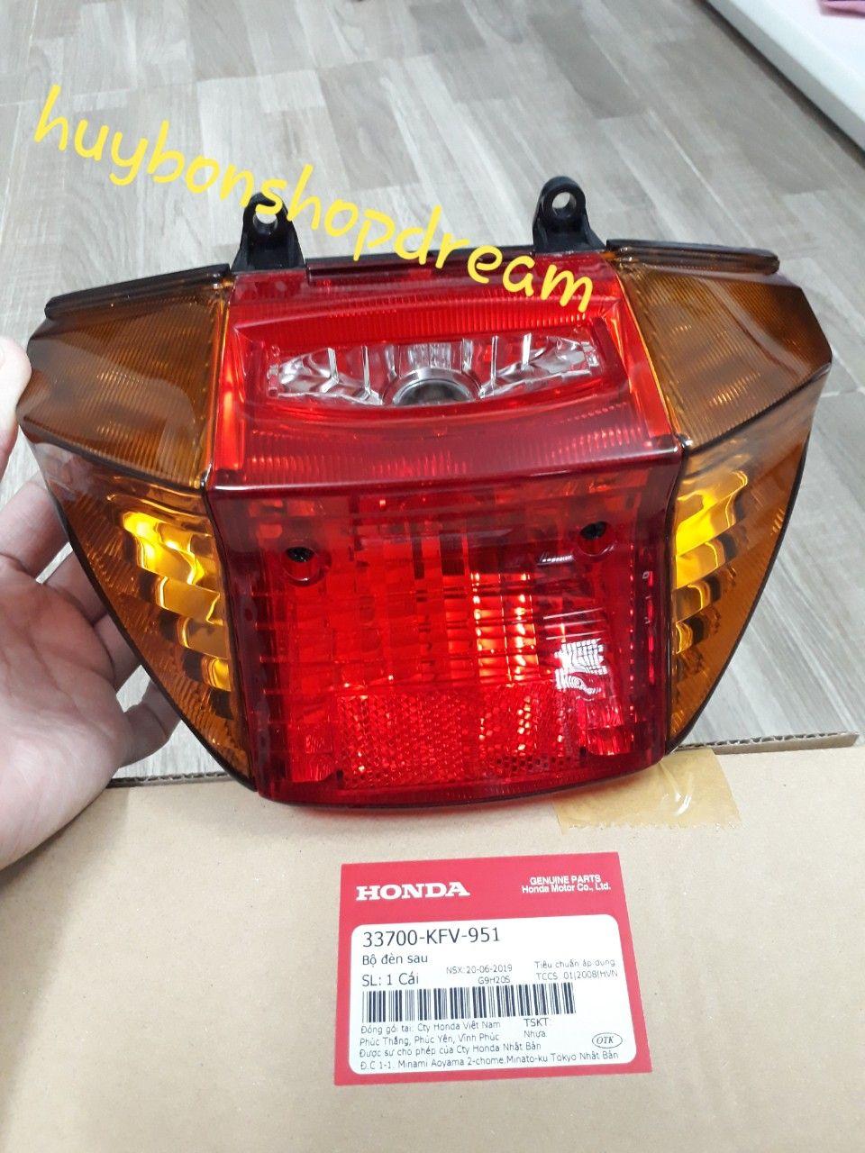 Cụm hậu xe Super Dream