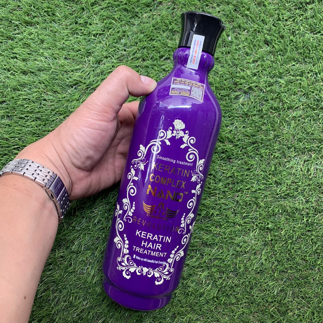 Keratin Complex Nano Smoothing Treatment phục hồi làm thẳng tóc 1000ml