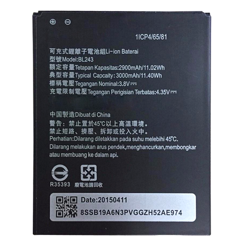 Pin Lenovo A7000 / A7000 Plus BL243
