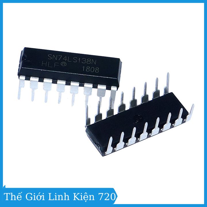 IC 74LS138 3 to 8 decoder/demultiplexer DIP16