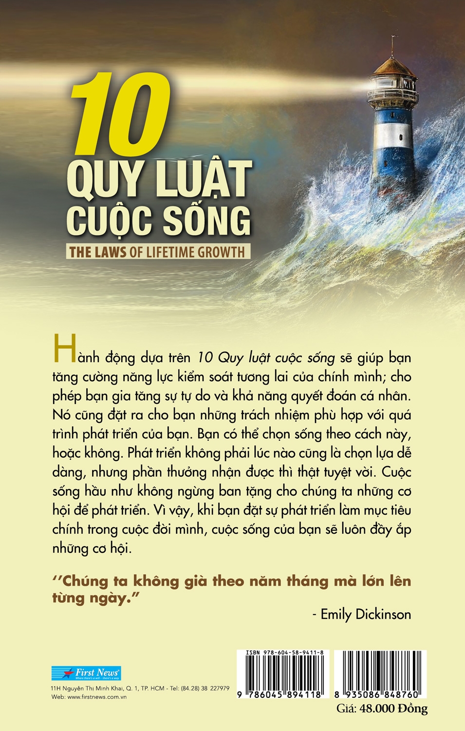 Fahasa - 10 Quy Luật Cuộc Sống (Tái Bản 2019)