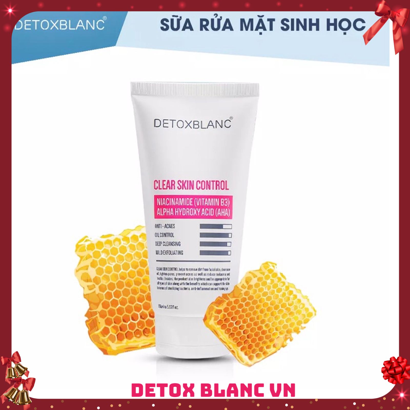 Sữa rửa mặt Detox BlanC Clear Skin Control (150ml)